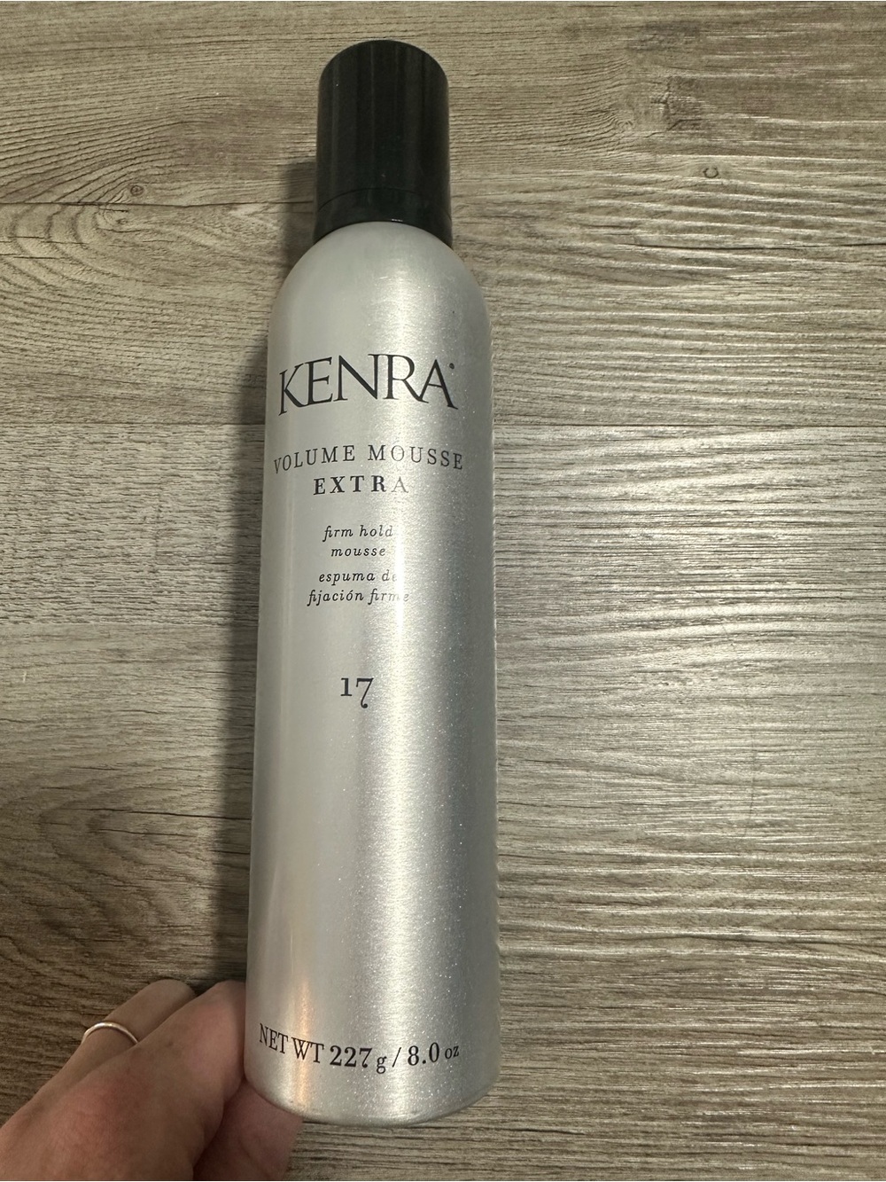 Kenra Volume Mousse Extra 17 - Silver Firm Hold Hair Mousse